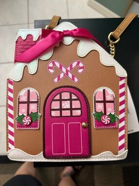 Betsey Johnson gingerbread crossbody